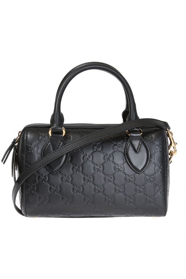 gucci embossed handbag